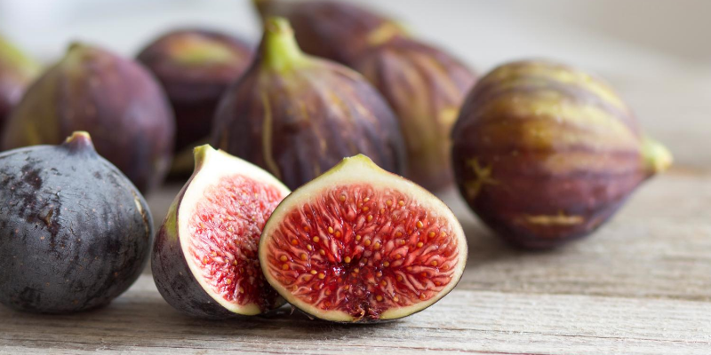 a close up of a fruit