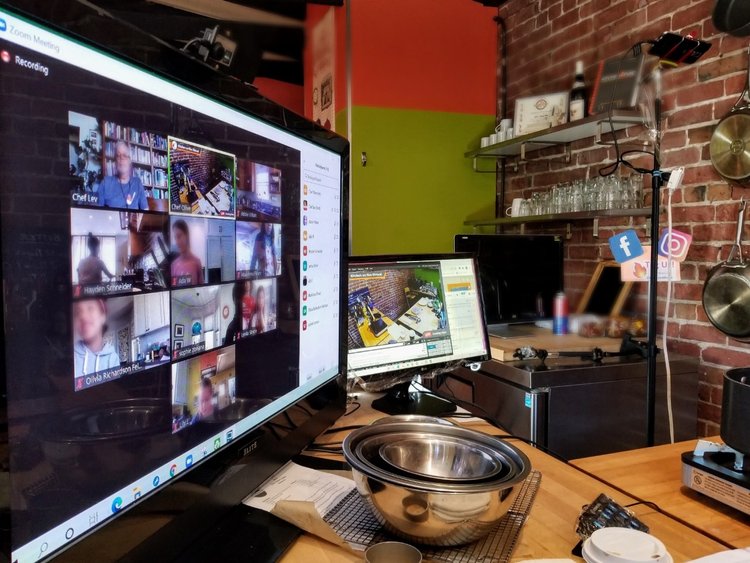 a television that is sitting on a table