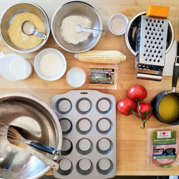 a group of items on a table