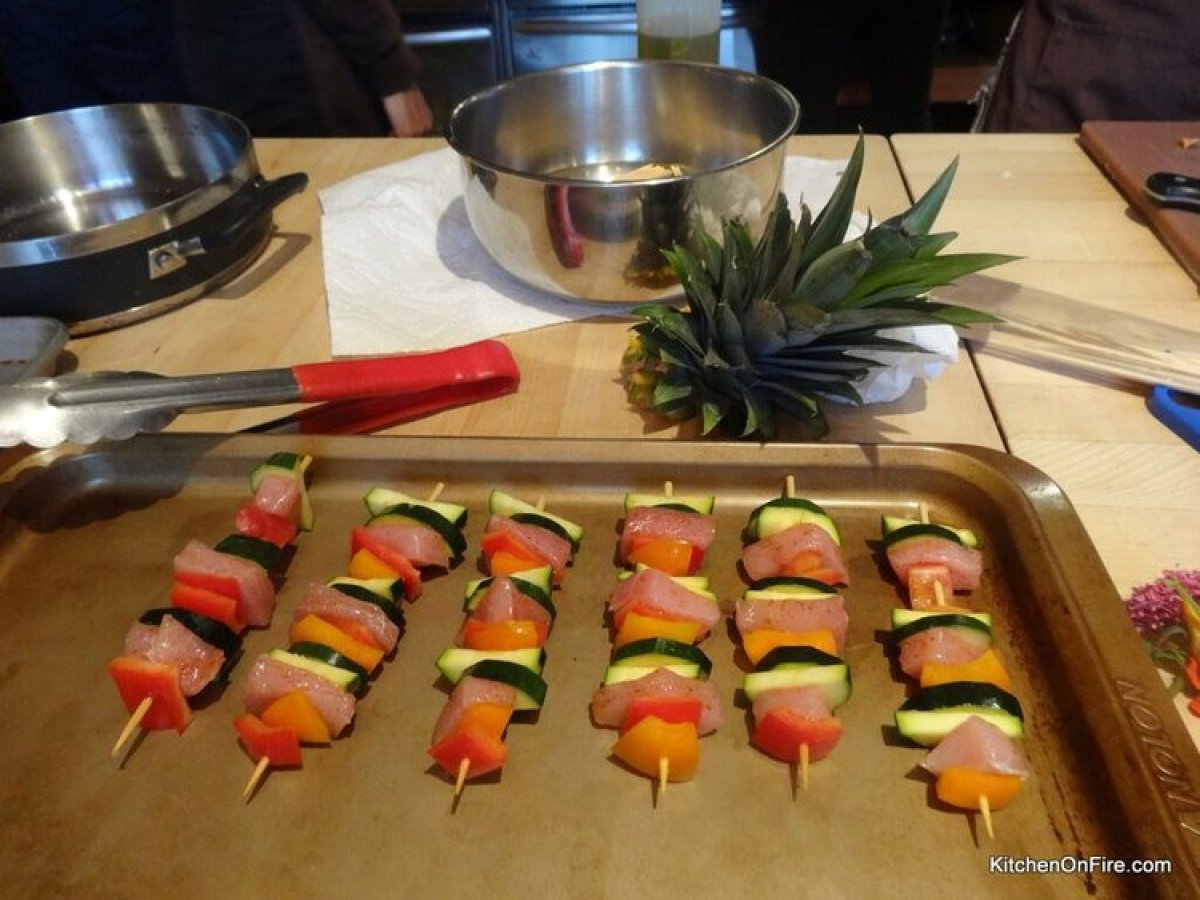 Vegetable Kabobs