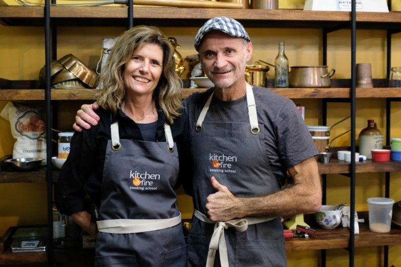 Chef Olive with Lisa Michelle Miller