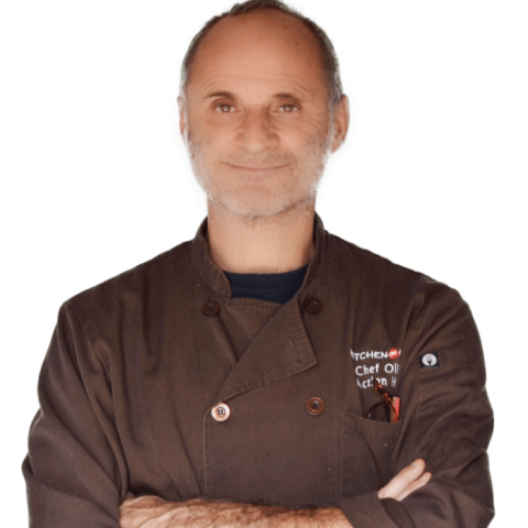 a man looking at the camera